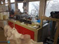 Машина за производство на торбички за лед  или ръкавици за еднократна употреба